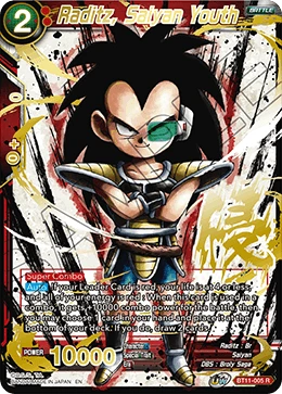 Raditz, Saiyan Youth BT11-005_PR card