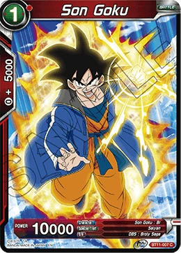 Son Goku BT11-007 card