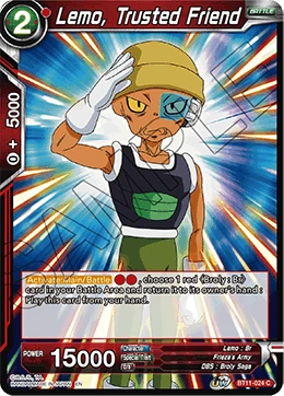 Lemo, Trusted Friend BT11-024 card