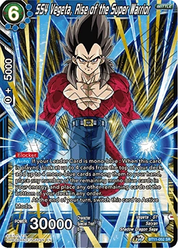 SS4 Vegeta, Rise of the Super Warrior BT11-052 card