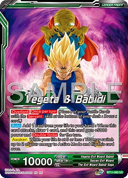 Vegeta & Babidi BT11-062_PR card