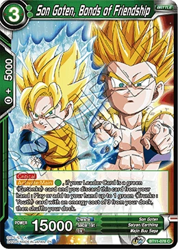 Son Goten, Bonds of Friendship BT11-078 card
