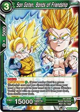 Son Goten, Bonds of Friendship BT11-078_PR card