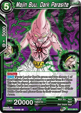 Majin Buu, Dark Parasite BT11-084 card