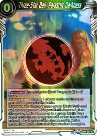 Three-Star Ball, Parasitic Darkness BT11-087 Dragon Ball Masters card, Promo