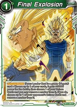 Final Explosion BT11-089 card