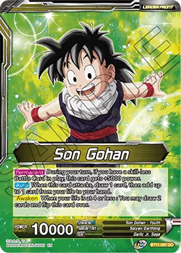 Son Gohan BT11-091 card