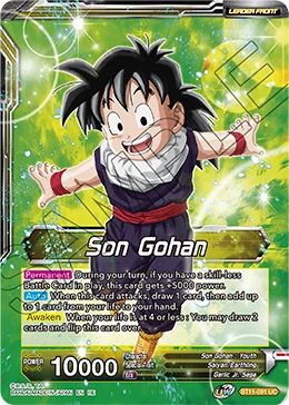Son Gohan BT11-091_PR card