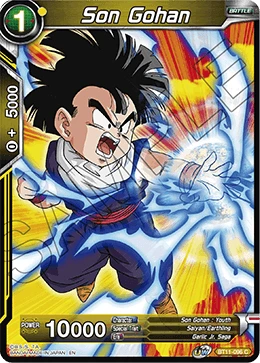 Son Gohan BT11-096 card