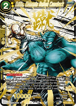 Krillin, Moments Before Comeback BT11-097_PR card