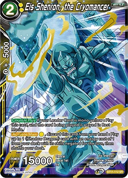 Eis Shenron, the Cryomancer BT11-112 card