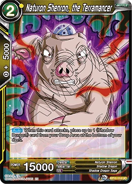 Naturon Shenron, the Terramancer BT11-114 card