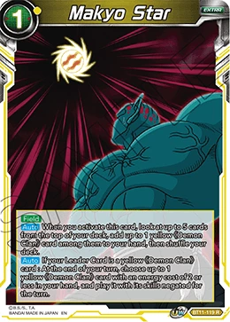 Makyo Star BT11-119 Dragon Ball Masters card