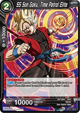 SS Son Goku, Time Patrol Elite BT11-128 card