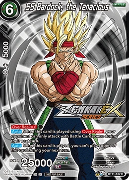SS Bardock, the Tenacious BT11-132 Dragon Ball Masters card, Promo