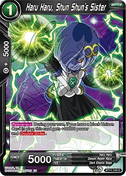 Haru Haru, Shun Shun's Sister BT11-144 card