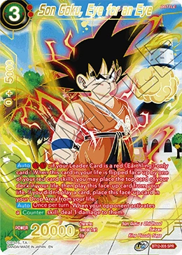 Son Goku, Eye for an Eye BT12-005_SPR