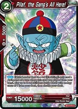 Pilaf, the Gang's All Here! BT12-014 card