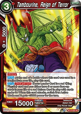 Tambourine, Reign of Terror BT12-020 card