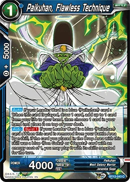 Paikuhan, Flawless Technique BT12-043 card