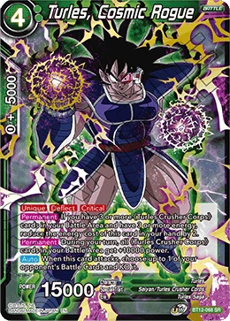 Turles, Cosmic Rogue BT12-068 card