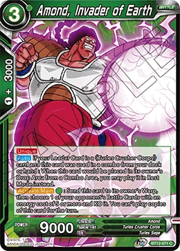 Amond, Invader of Earth BT12-071 card