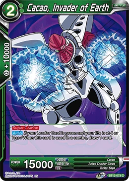 Cacao, Invader of Earth BT12-073 card