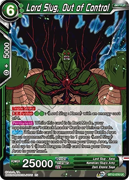 Lord Slug, Out of Control BT12-076 card