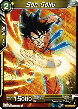 Son Goku BT12-090 card