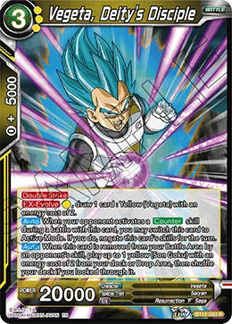 Vegeta, Deity's Disciple BT12-092 card
