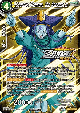 Oceanus Shenron, the Anemancer BT12-113_PR card