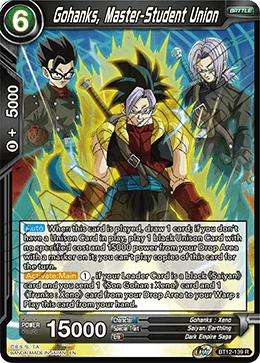 Gohanks, Master-Student Union BT12-139 card