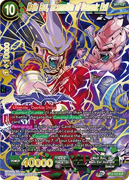 Majin Buu, Incarnation of Demonic Evil BT12-153 card