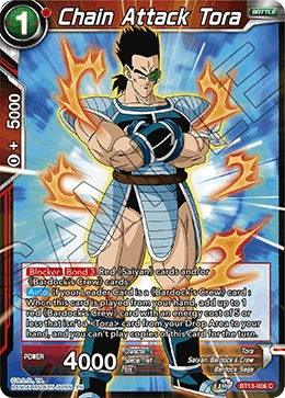 Chain Attack Tora BT13-006 card