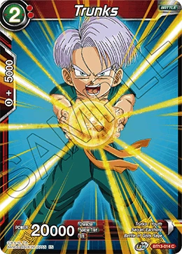 Trunks BT13-014 card