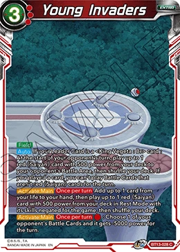 Young Invaders BT13-028 card