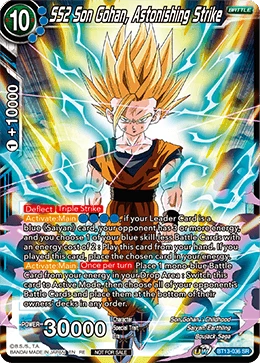 SS2 Son Gohan, Astonishing Strike BT13-036_PR card