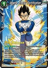 Vegeta, Energy Fortification BT13-040_PR card