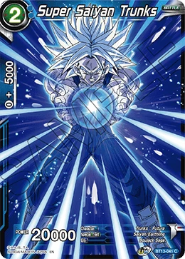Super Saiyan Trunks BT13-041 card