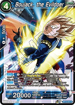 Boujack, the Evildoer BT13-047 card