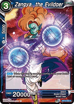 Zangya, the Evildoer BT13-050 card