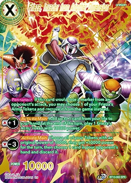 Frieza, Invader from Another Dimension BT13-063_SPR card