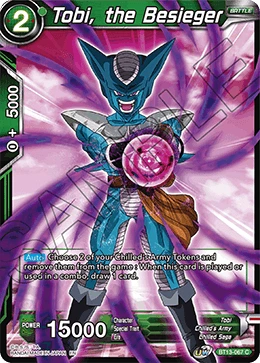 Tobi, the Besieger BT13-067 card
