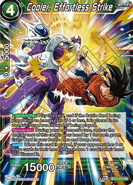 Cooler, Effortless Strike BT13-073 card