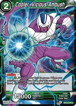 Cooler, Vicious Ambush BT13-074 card