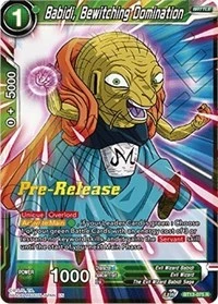 Babidi, Bewitching Domination BT13-075_PR card
