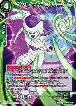Frieza, Revived and Reviled BT13-077 card