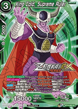 King Cold, Supreme Ruler BT13-082_PR card