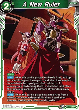 A New Ruler BT13-085 Dragon Ball Masters card