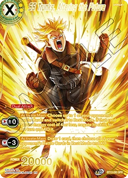 SS Trunks, Altering the Future BT13-093_SPR card